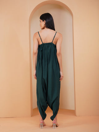 Achkan Nirvaana Floral green