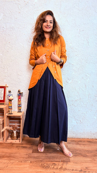 Lady Lead - Mustard & Blue