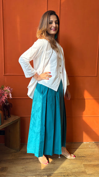 Lady Lead - White & Teal