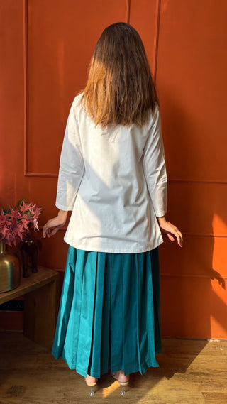 Lady Lead - White & Teal