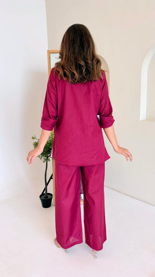 Beyond The Stars - Burgundy 3 Piece Set