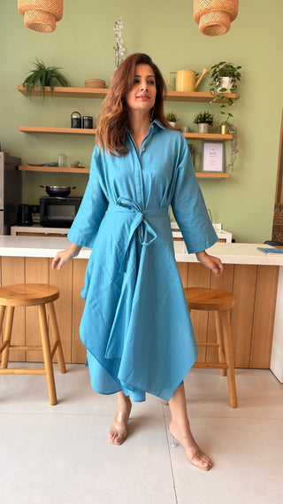 The Drift Dress - Sky Blue