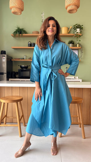 The Drift Dress - Sky Blue