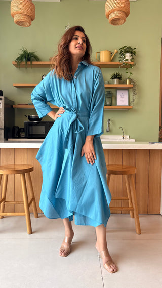 The Drift Dress - Sky Blue