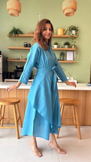 The Drift Dress - Sky Blue
