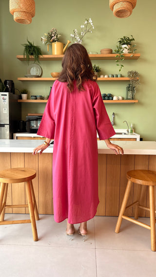The Drift Dress - Hot Pink