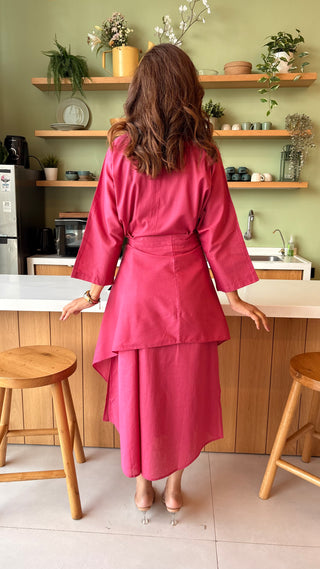 The Drift Dress - Hot Pink