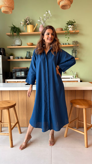 The Drift Dress - Blue