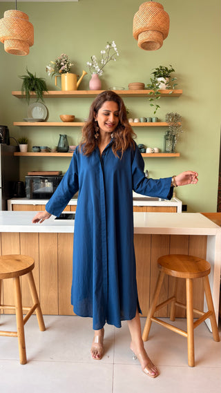 The Drift Dress - Blue