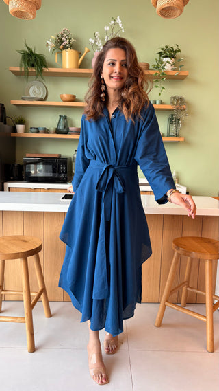 The Drift Dress - Blue