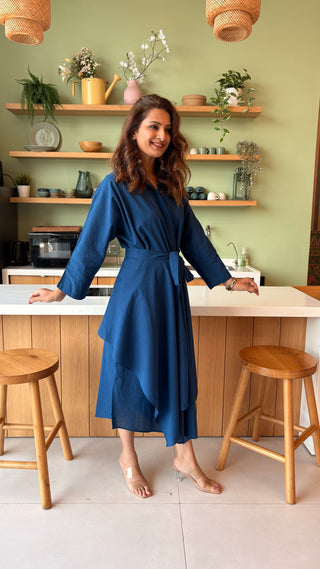 The Drift Dress - Blue