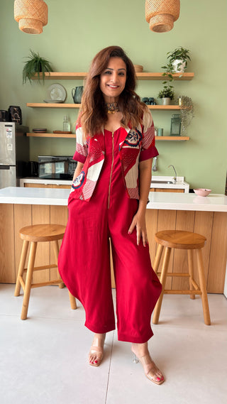Urban Achkan Red