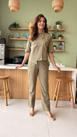 Stitch Spell Khaki