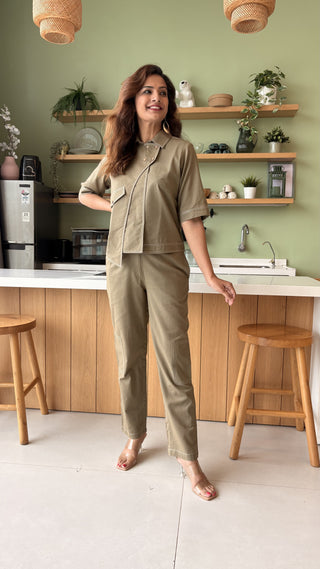Stitch Spell Khaki