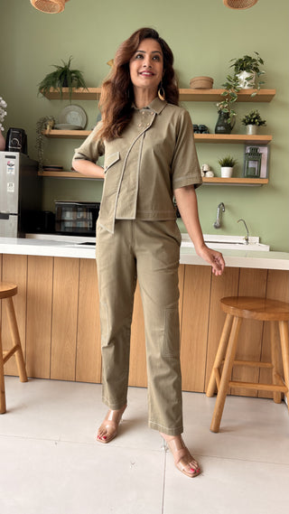 Stitch Spell Khaki