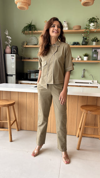 Stitch Spell Khaki
