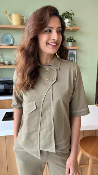 Stitch Spell Khaki