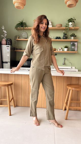 Stitch Spell Khaki