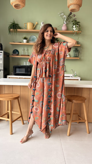 Geometric High - Coral
