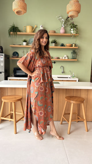 Geometric High - Coral