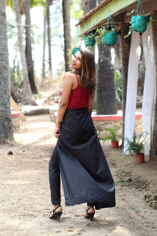 Black Cape Trouser