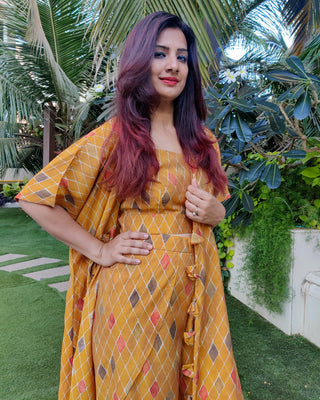 Geometric High - Mustard