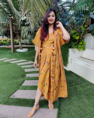 Geometric High - Mustard