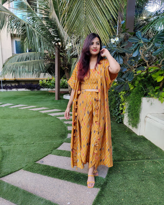 Geometric High - Mustard