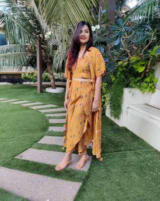 Geometric High - Mustard
