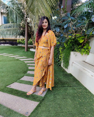 Geometric High - Mustard