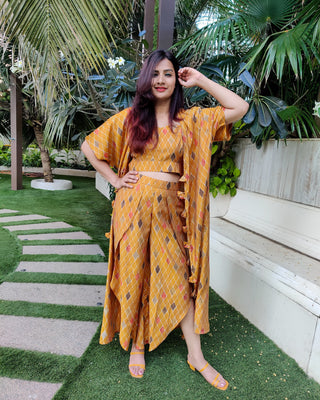 Geometric High - Mustard