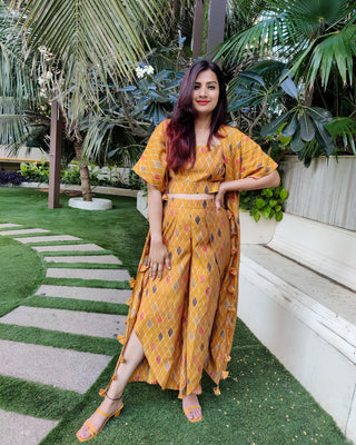 Geometric High - Mustard