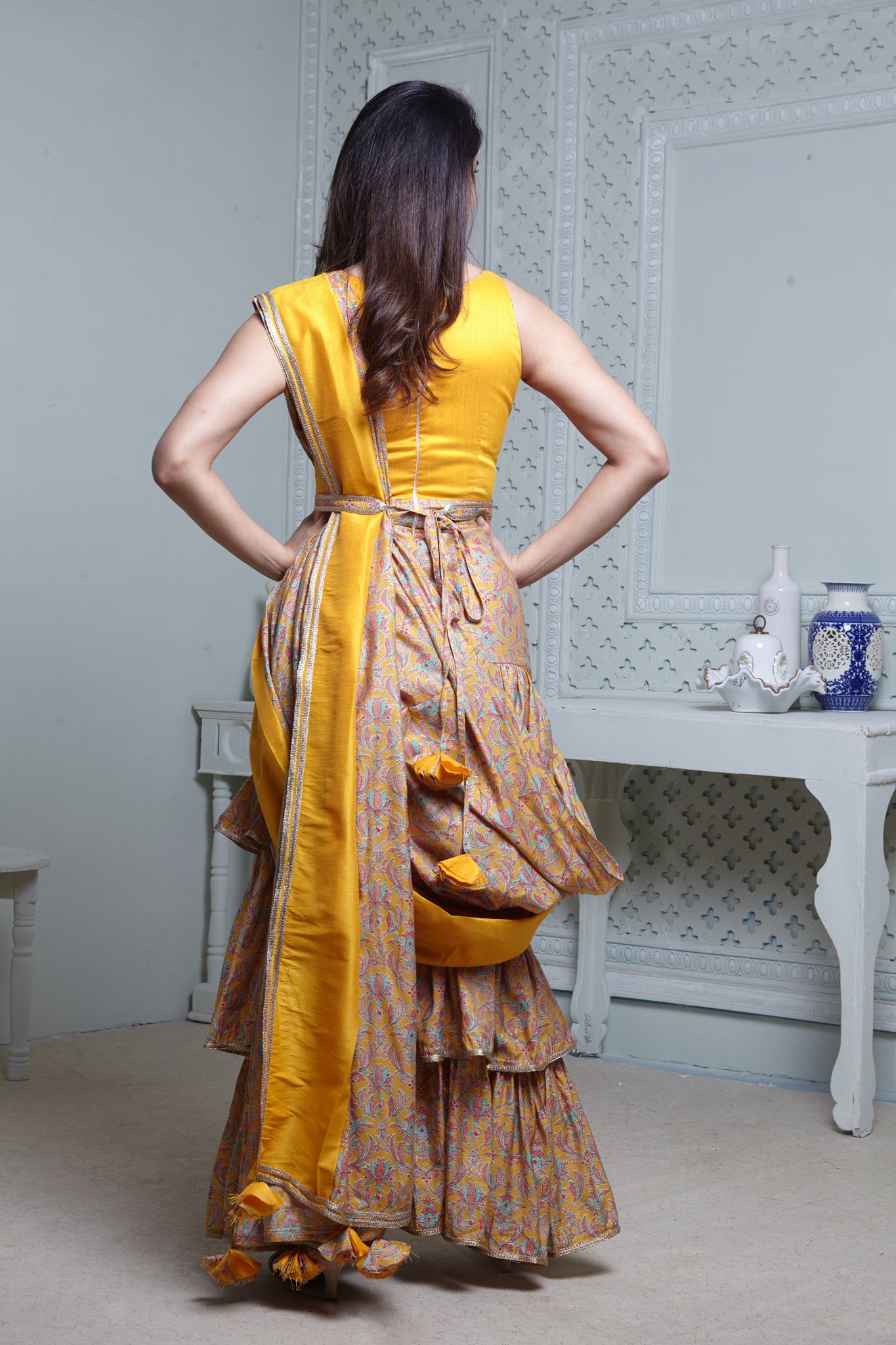 Saree dress one best sale piece