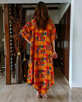 Geometric High - Orange