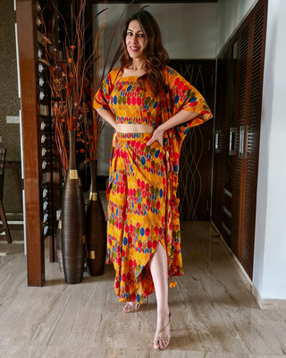 Geometric High - Orange