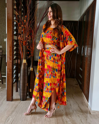 Geometric High - Orange