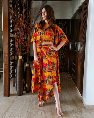 Geometric High - Orange