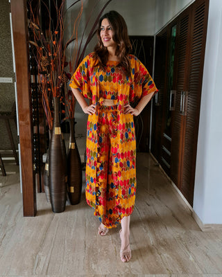 Geometric High - Orange