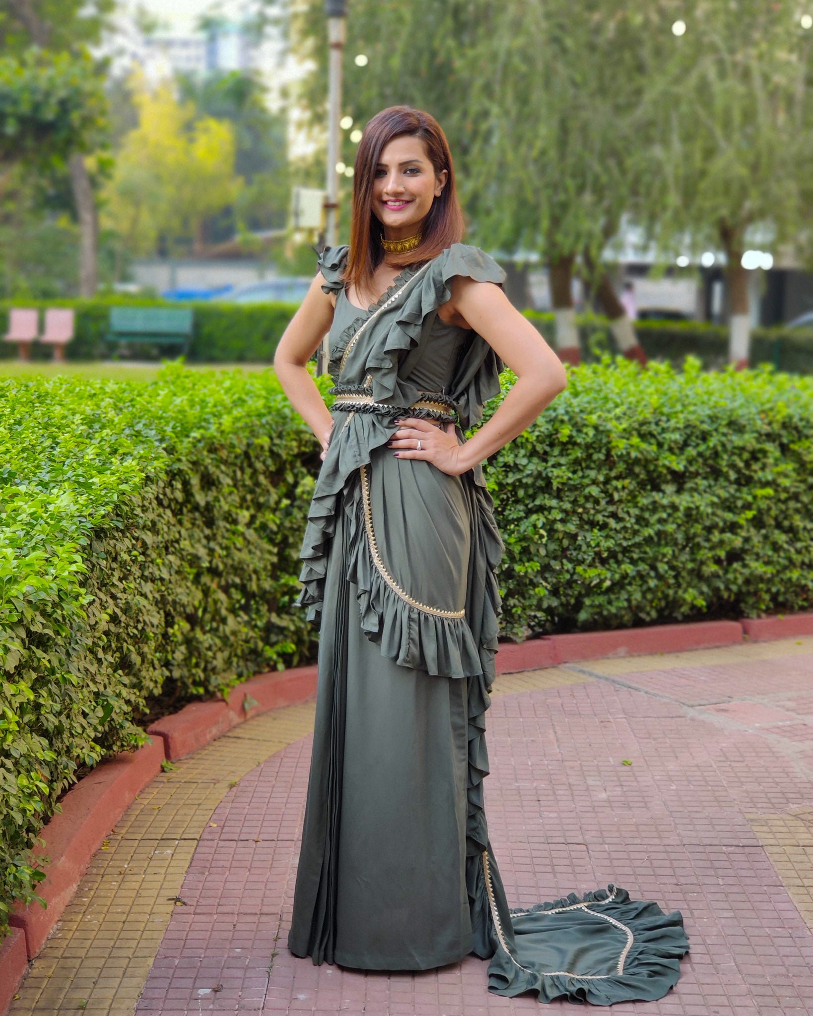 Fancy Saree Styles to Glam Up any Occasion - StyleFundas